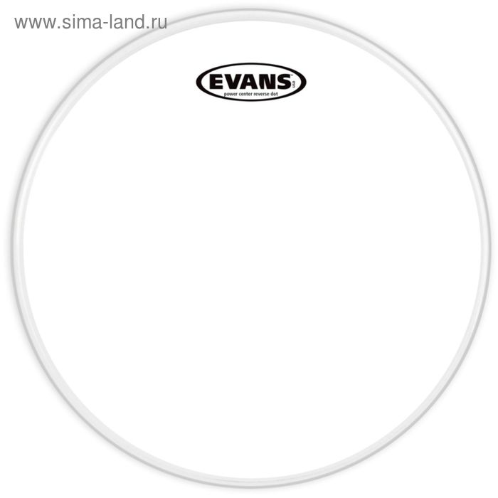 фото Пластик для малого барабана evans b12g1rd 12",серия power center reverse dot, однослойный