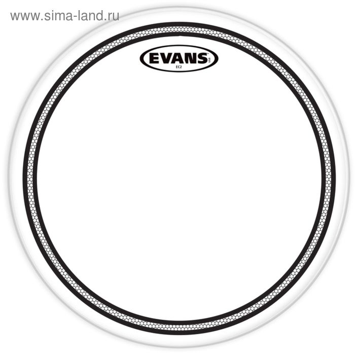 Пластик Evans TT16ECR EC Resonant для том барабана, 16, резонансный пластик для барабана evans tt16ecr