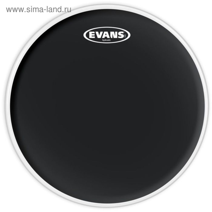 Пластик Evans TT18HBG Hydraulic Black для том барабана 18 пластик для барабана evans tt18hbg