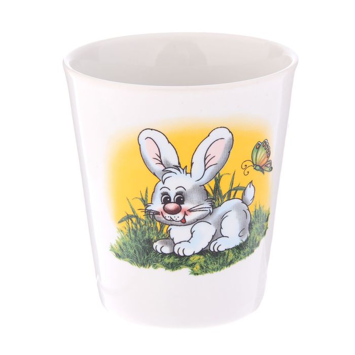 Кружка 350 мл "Конус", детская деколь, микс