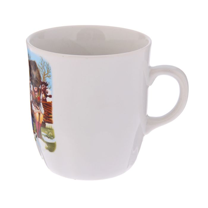 Кружка 320 мл "Ромашка", коты, деколь