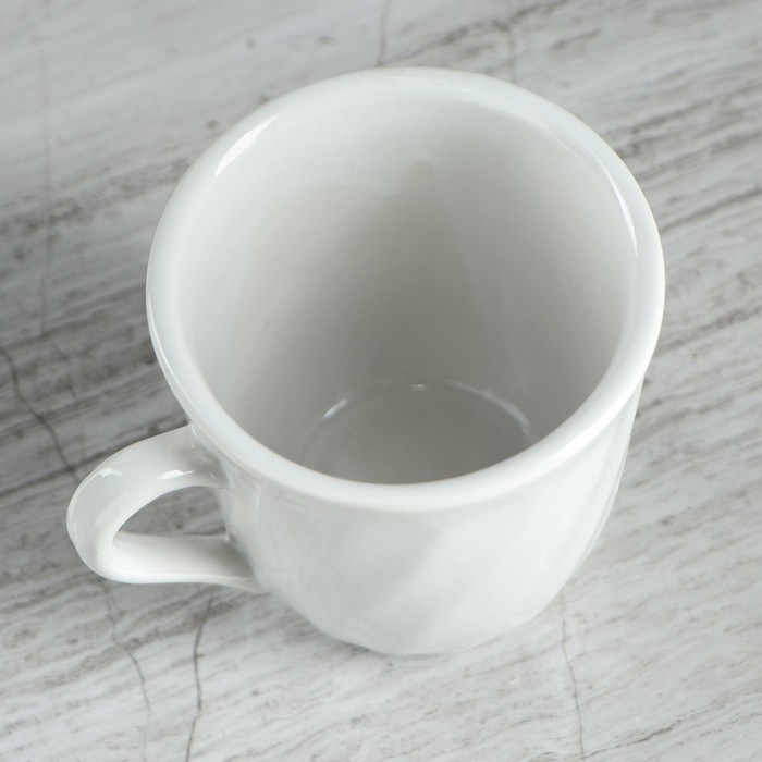 Кружка 250 мл "Волна", алфавит, деколь, микс