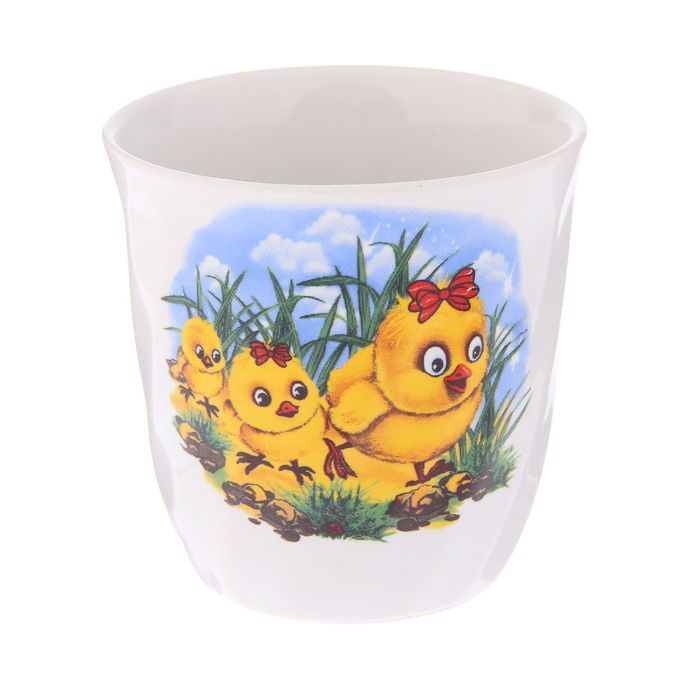 Кружка 250 мл "Волна", детская деколь, микс