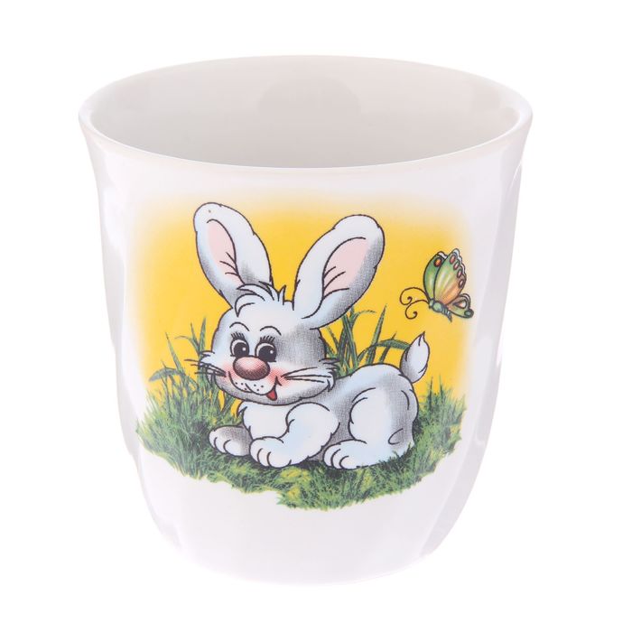 Кружка 250 мл "Волна", детская деколь, микс