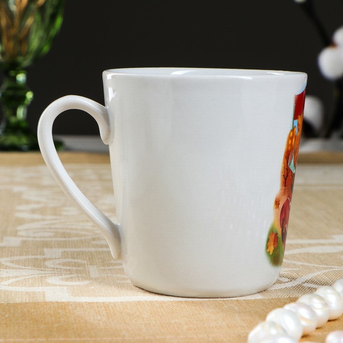 Кружка 210 мл, коты, деколь, микс