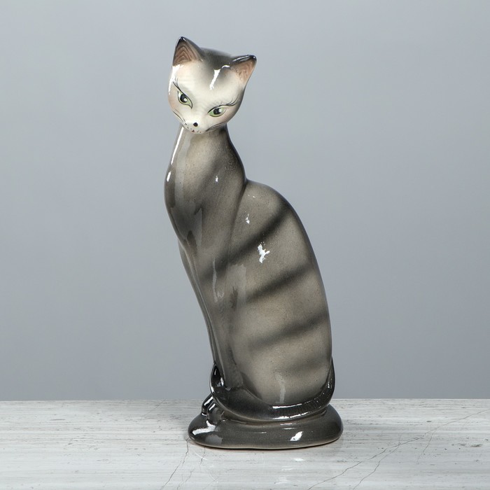 Копилка "Ася" глазурь, серая