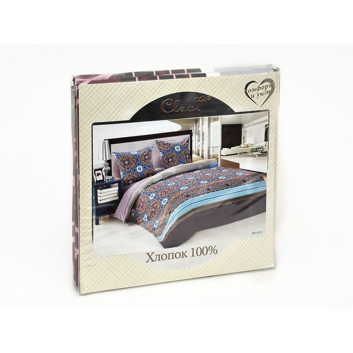 КПБ евро, размер 200х220, 220х240, 70х70 2 шт. см 30/033-PP