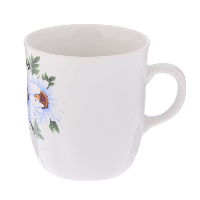 Кружка 320 мл "Ромашка", ромашка, деколь