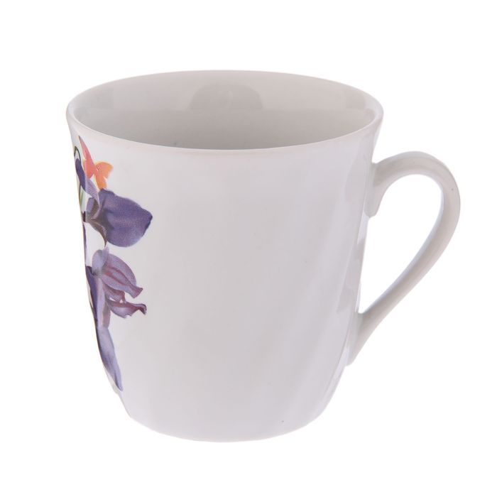 Кружка 250 мл "Волна", ирис, деколь