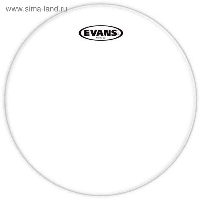 Пластик Evans TT13G2 для малого и том барабана 13,серия G2 Clear, 2 слоя