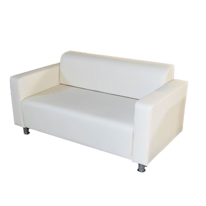 Диван «Блэк», офисный, обивка «остин уайт»