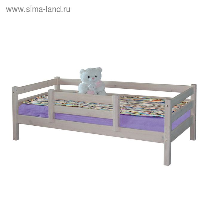 Кровать Соня с защитой по центру Вариант 4 кровать соня вариант 4 с защитой по центру лаванда массив