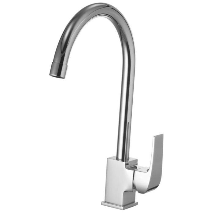 Смеситель для кухни Zenta "Санон" Z0401, R-излив, однорычажный, хром