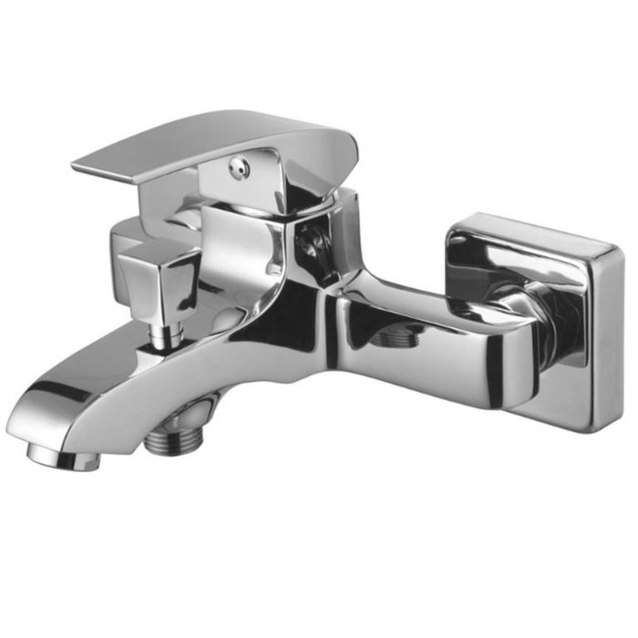 Смеситель для ванны Zenta "Санон" Z0403, с душевым комплектом, однорычажный, хром