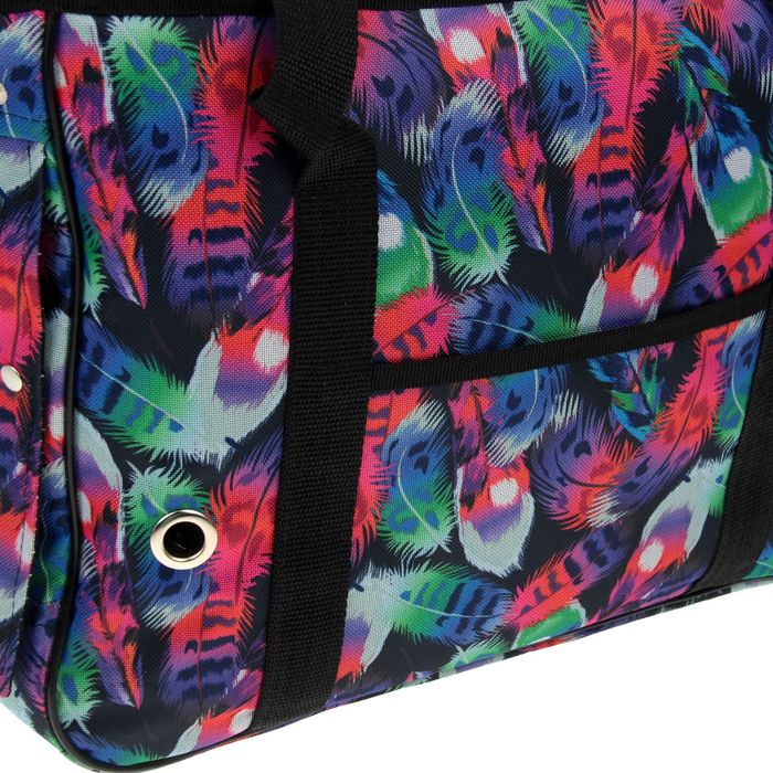 Сумка-переноска с дополнительным окном, 39 х 18 х 29 см, микс цветов