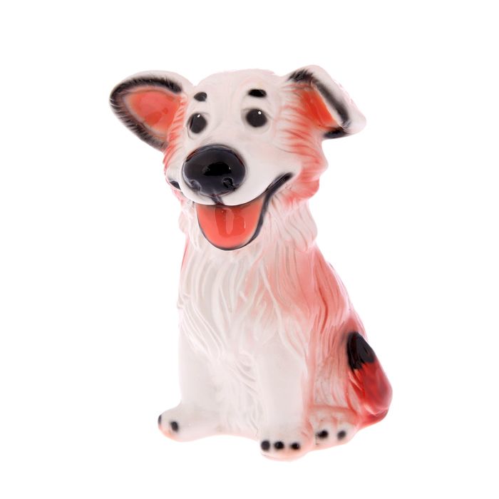 Статуэтка "Собака Джек", рыжая