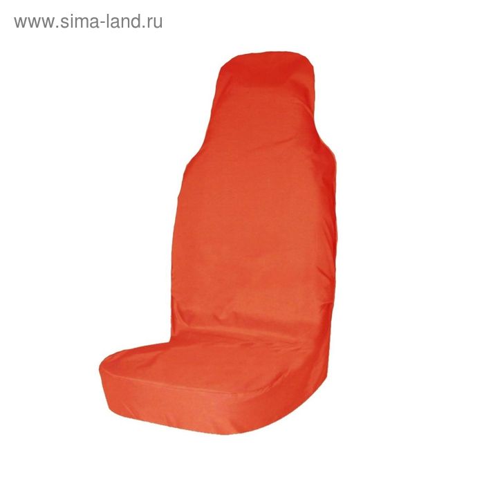 фото Авточехол грязезащитный tplus на переднее сиденье, оранжевый, оксфорд 240, t001286