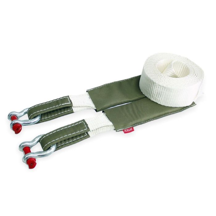 Динамический строп, рывковый Tplus 4.5 т 5 м серия "Туризм" + шаклы 2 т (2 шт.), T007142