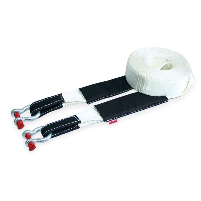 Динамический строп, рывковый Tplus 7 т 9 м серия "Туризм" + шаклы 2 т (2 шт.), T002397