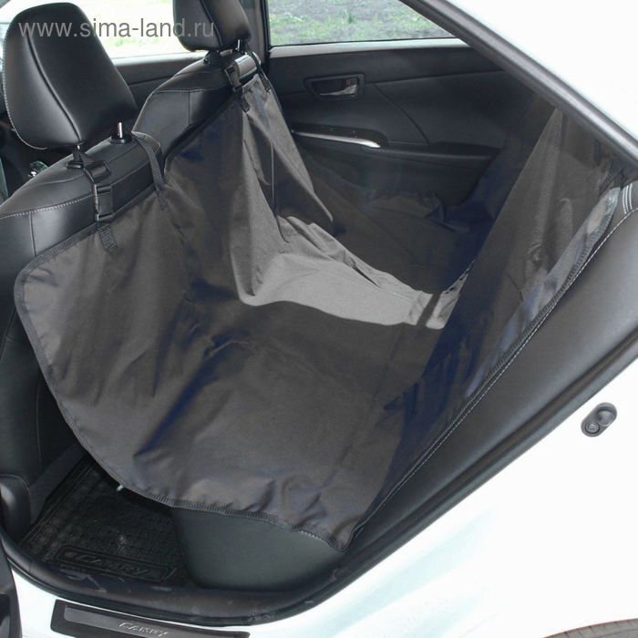фото Авточехол-накидка на заднее сиденье tplus, оксфорд, черный , t002206