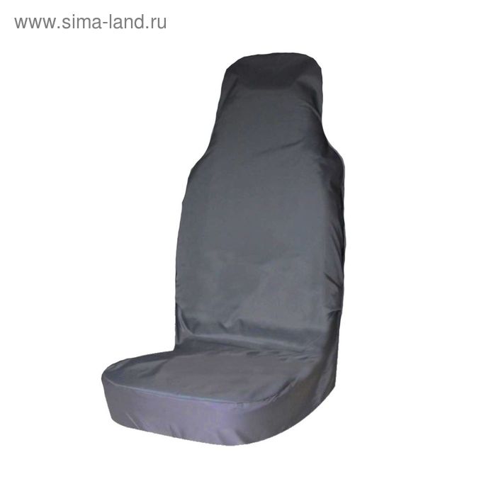 фото Авточехол грязезащитный tplus на переднее сиденье, серый, оксфорд 240, t001264