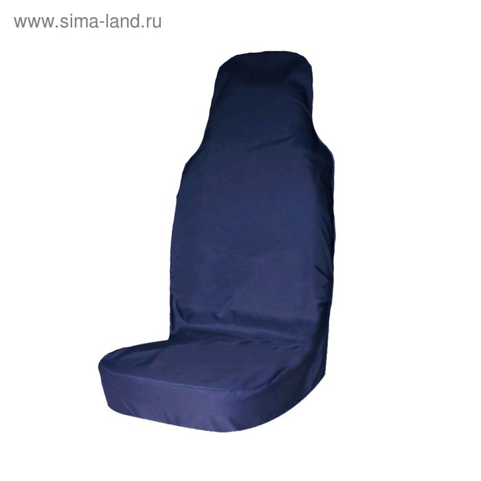 фото Авточехол грязезащитный tplus на переднее сиденье, синий, оксфорд 210, t001272