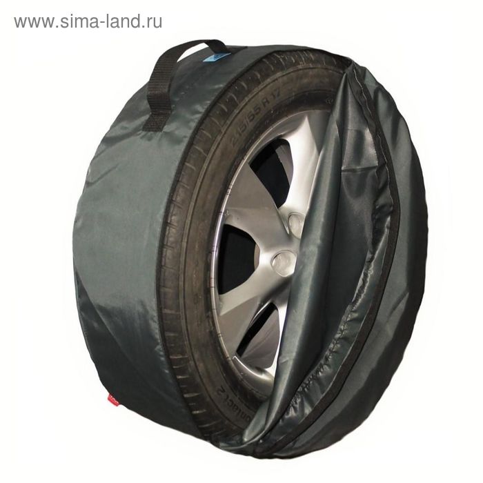 

Комплект чехлов для хранения колес Tplus, 650х220 мм, серый, T001319