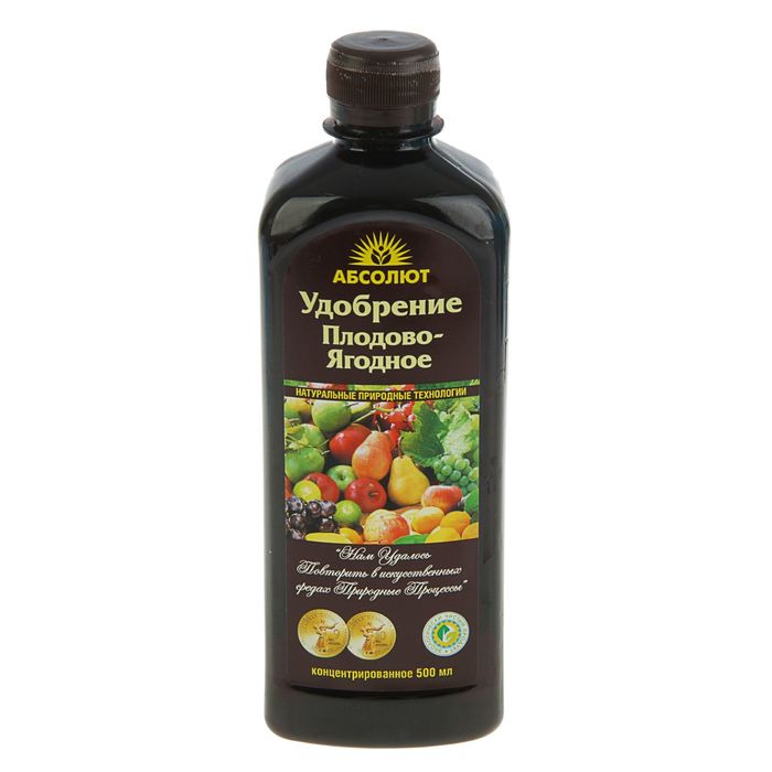 Удобрение "Абсолют" Плодово-Ягодное, 0,5 л