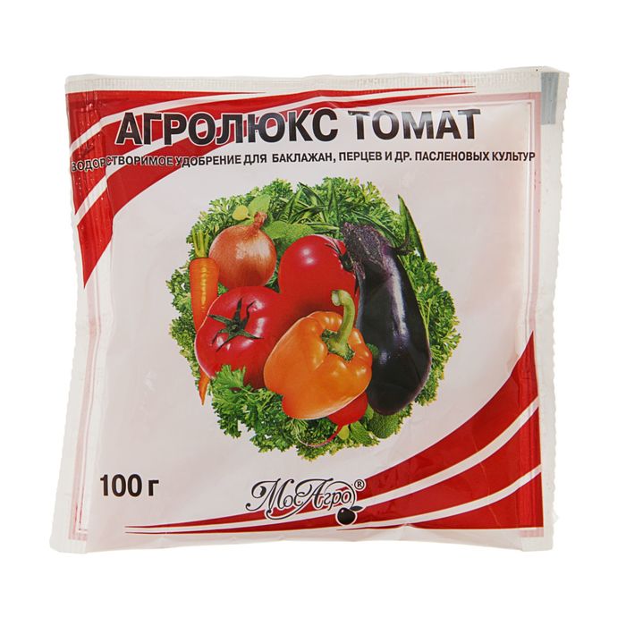 Удобрение минеральное для садовых растений Агролюкс "Томат", 100 г