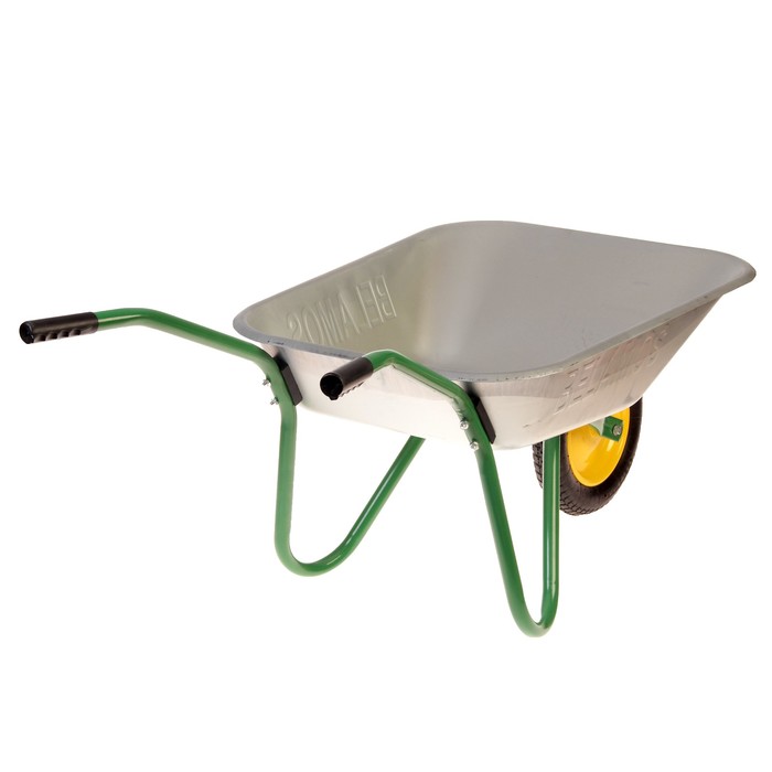 Тачка садовая, одноколёсная (груз/п 80 кг, объём 85 л, пневмоколесо 380 мм)