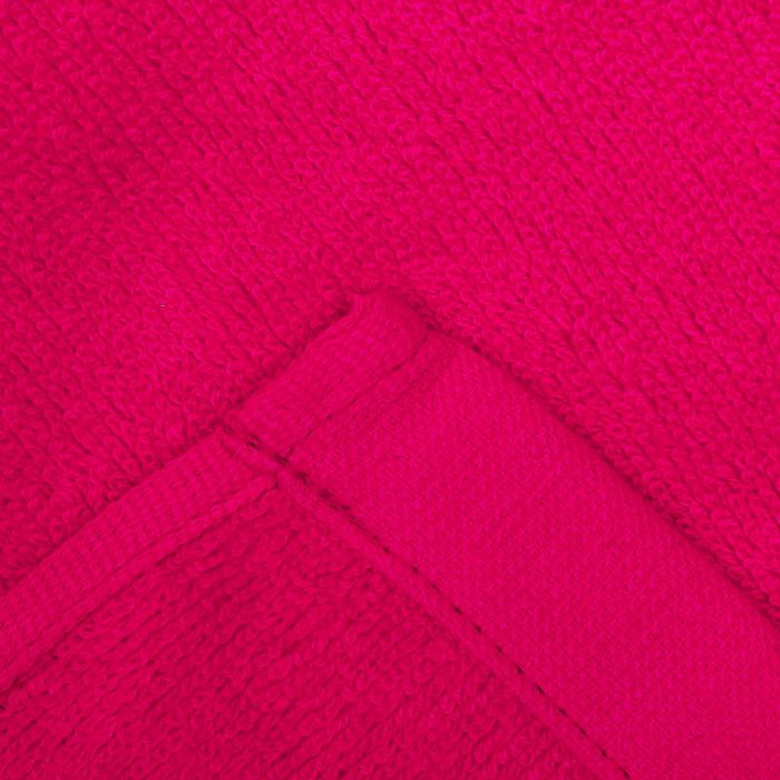 Полотенце детское Collorista Забавный енот, цвет фуксия, 90х140 см, 400 гр/м2