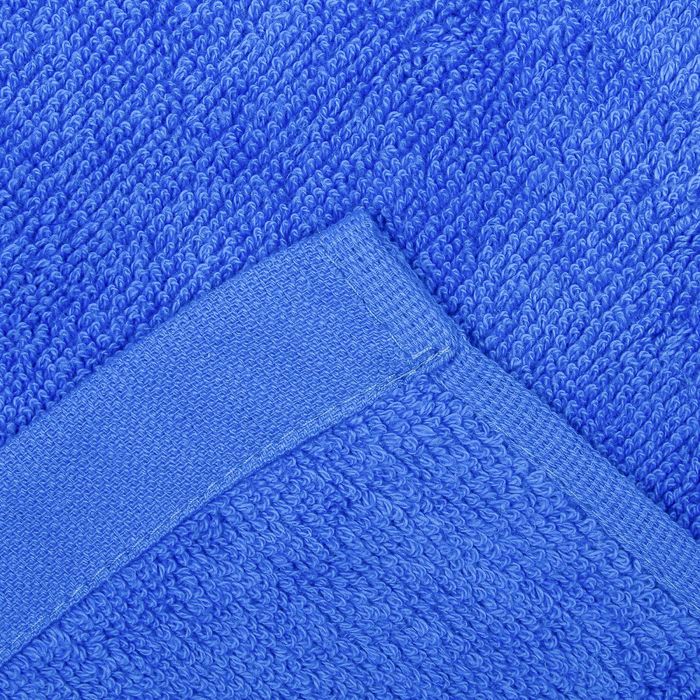 Полотенце детское Collorista Мишка и мороженое, цвет синий, 100х150 см, 400 гр/м2