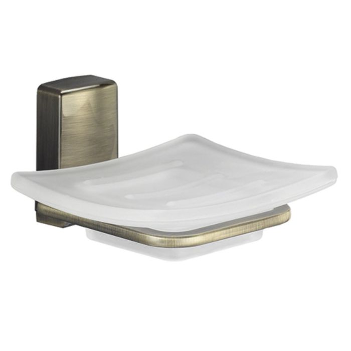 Мыльница стеклянная