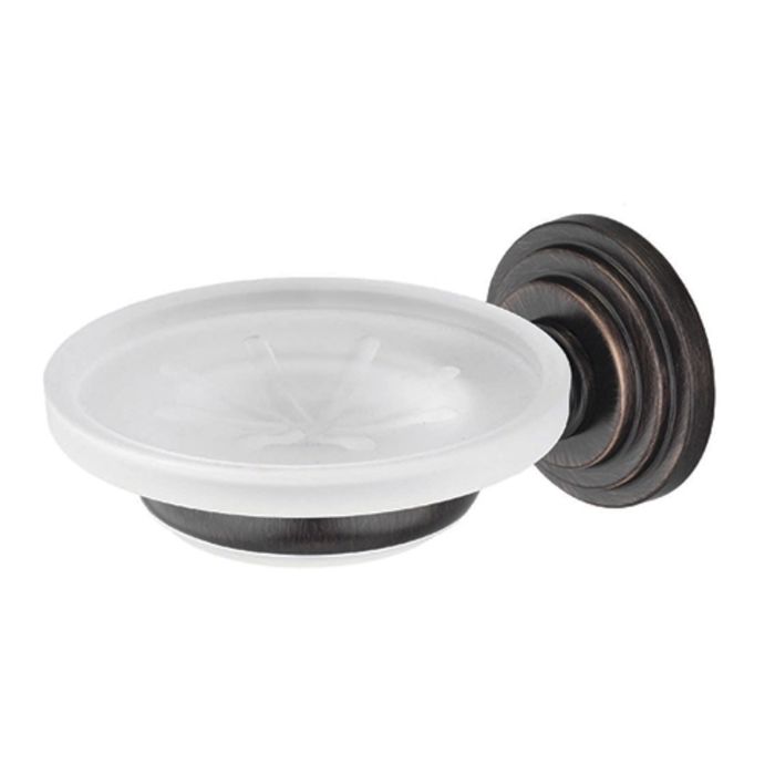 Мыльница стеклянная