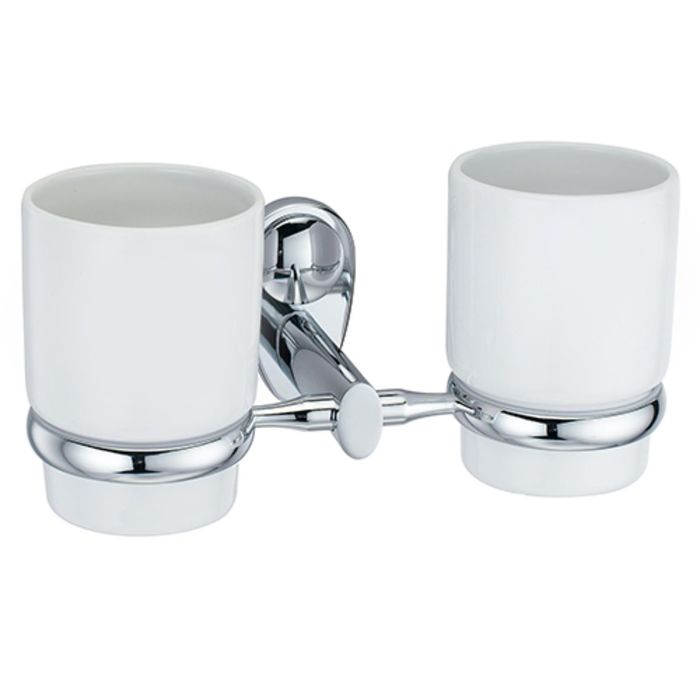 Подстаканник двойной керамический