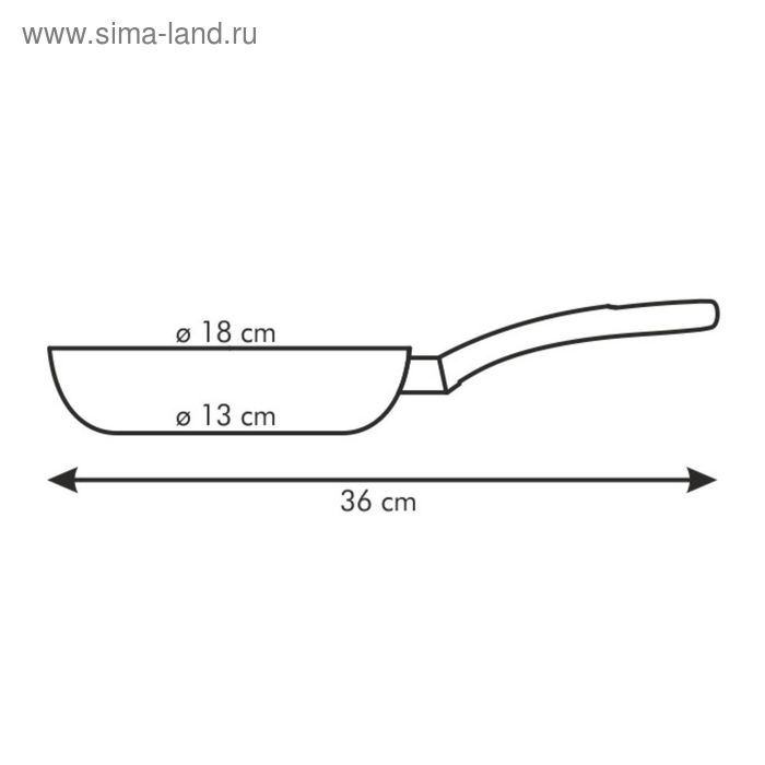 

Сковорода Tescoma Presto, d=18 см