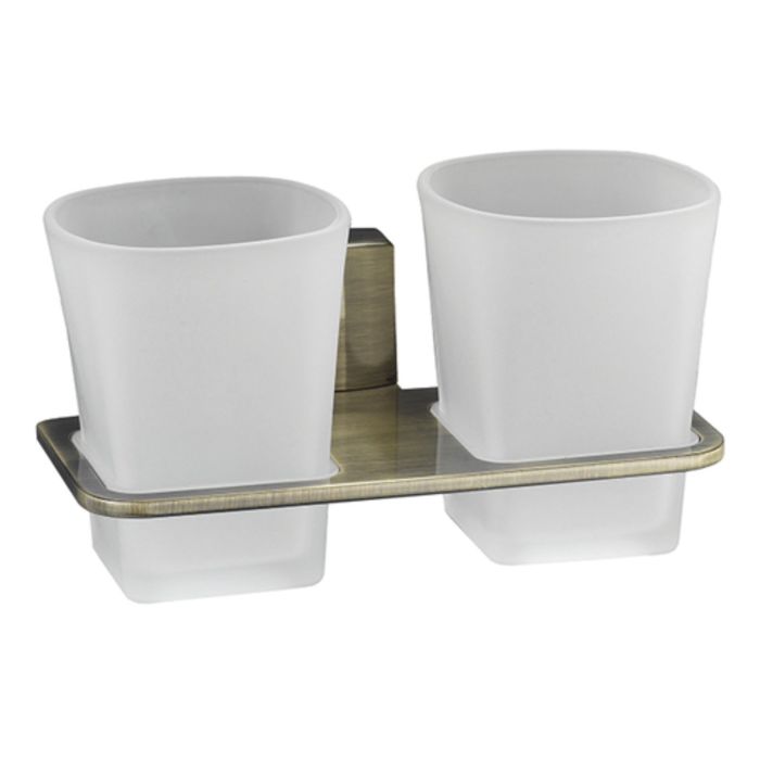 Подстаканник двойной стеклянный