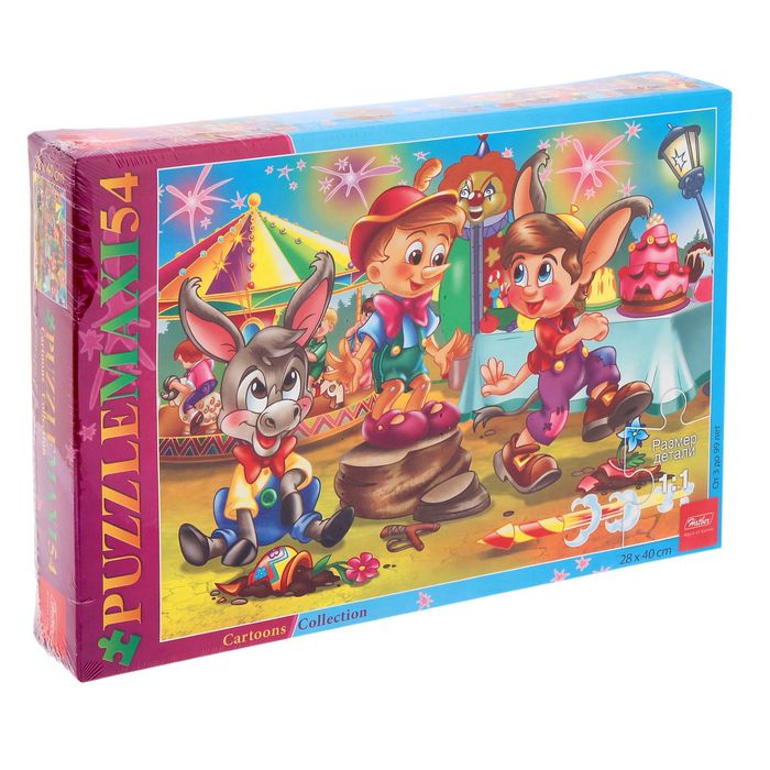 Макси-пазлы «Пиноккио», 54 элемента
