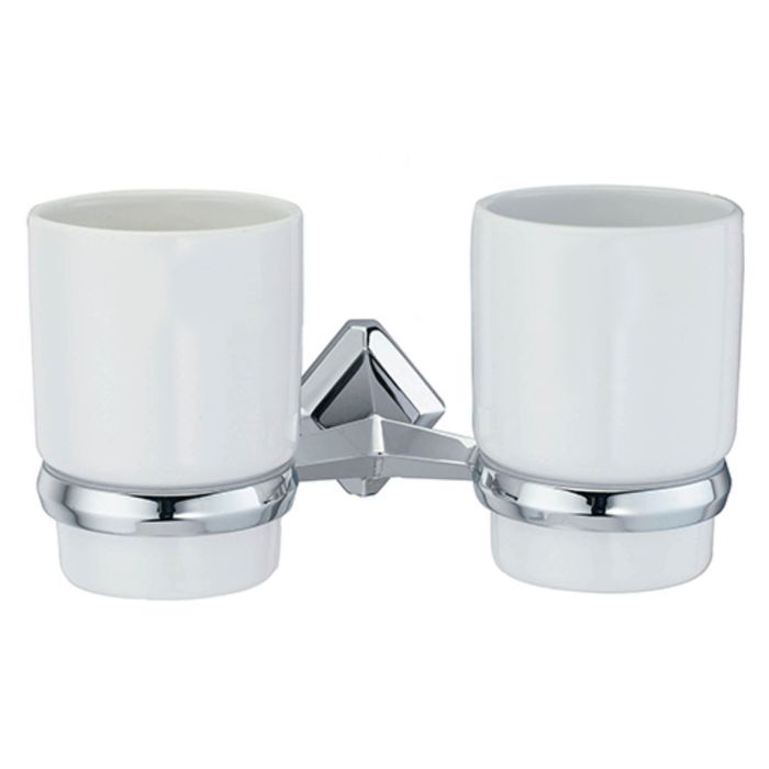 Подстаканник двойной керамический