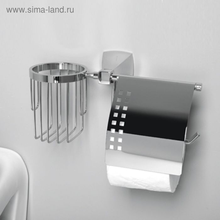 

Держатель туалетной бумаги и освежителя