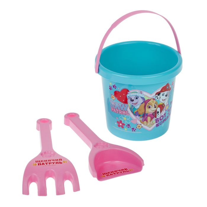 Щенячий патруль. Набор для игры с песком "Вот это команда!" 3 предмета МИКС