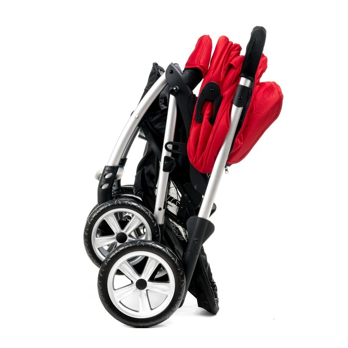 Коляска прогулочная с перекидной ручкой AU-258, цвет красный