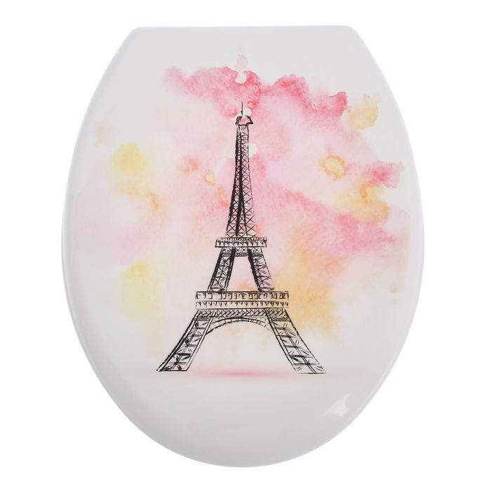 Сиденье для унитаза "Париж", цвет белый