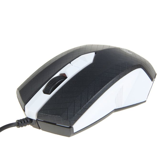 Компьютерная мышь RITMIX ROM-202, проводная, USB, 1000 dpi, белая