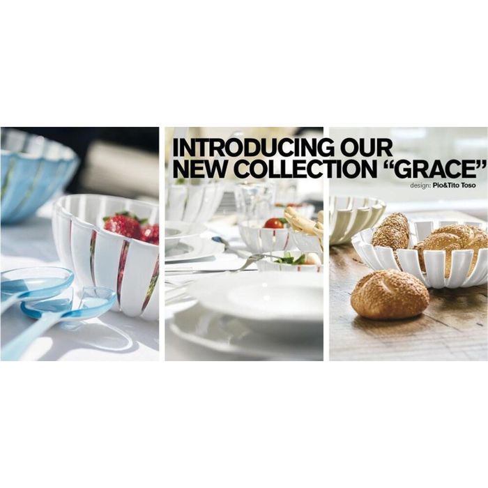 Салфетница Grace голубая