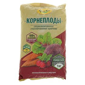 

Удобрение гранулированное минеральное сухое Фаско Корнеплоды, 1 кг