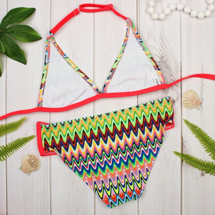 Купальный костюм для девочки AGATA цвет фуксия, р-р 38, рост 152 см