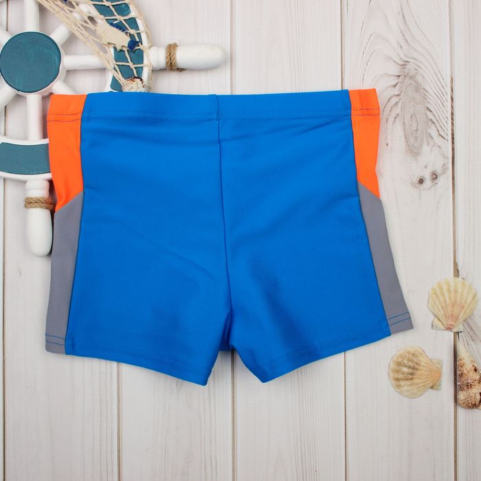 Трусы купальные для мальчика BLUE SEA цвет голубой, р-р 40, рост 128 см