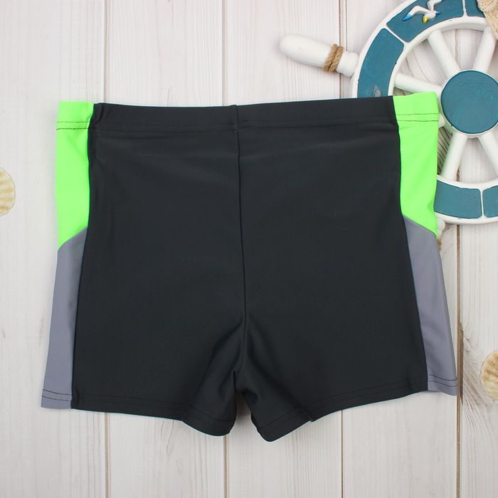 Трусы купальные для мальчика NAVY цвет серый, р-р 50, рост 158 см