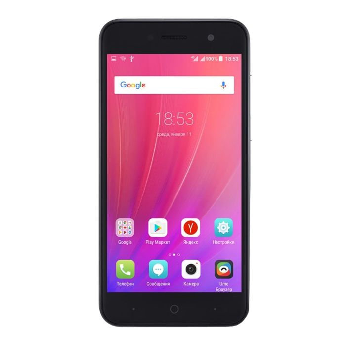 Смартфон ZTE Blade A520 blue